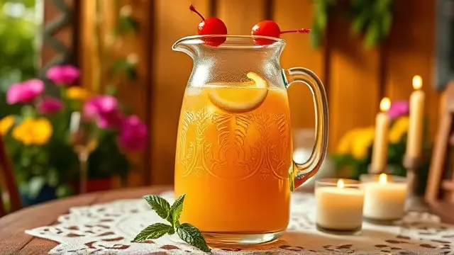 Kae's Golden Glow Punch