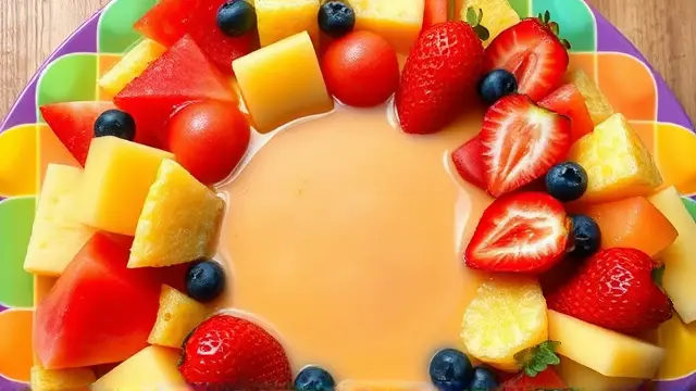 Barbara's Fruit Salad with Sauce
