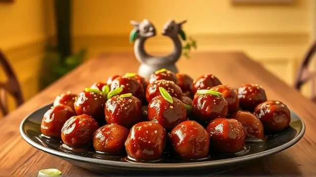 Sweet and Sour Meatballs