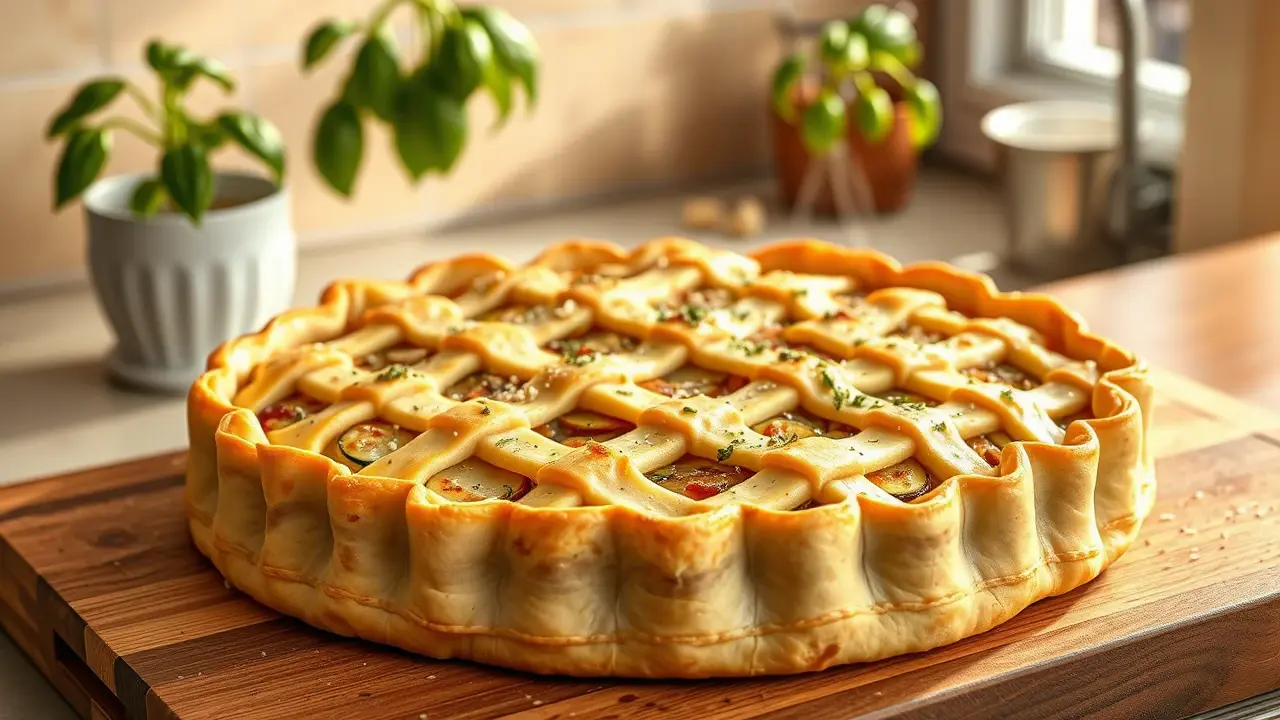 The Best Zucchini Onion Pie