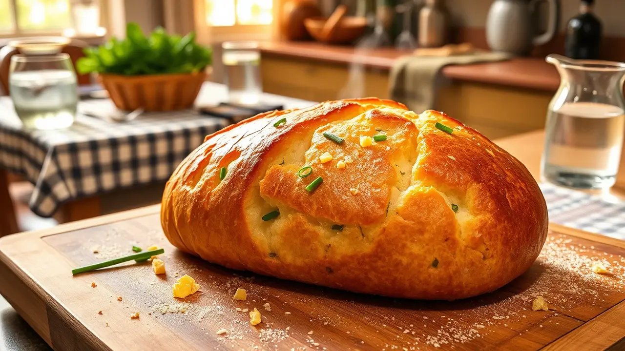 Cheddar Chive Bread