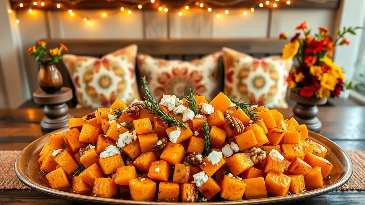 Harvest-Time Honey Thyme Butternut Squash