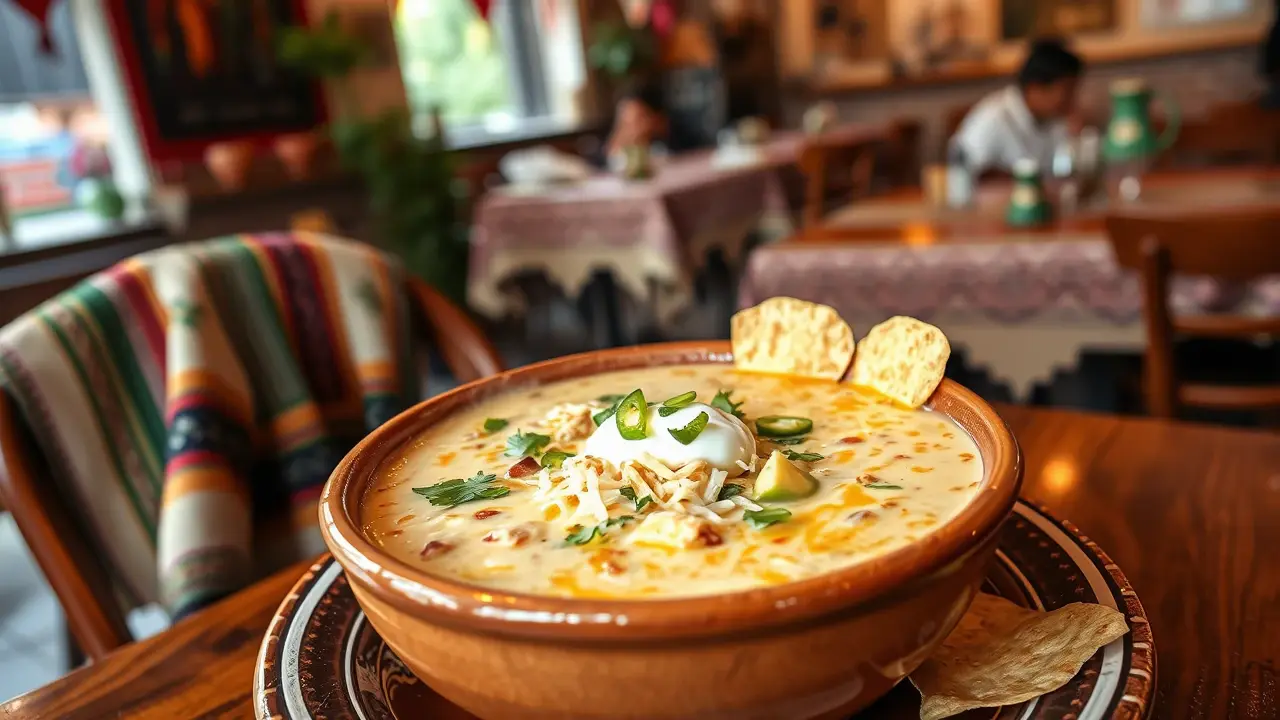 Cheese Chicken Enchilada Soup