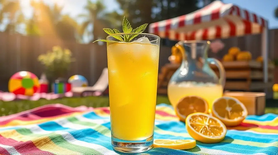 Lively Lemonade Stand Drink 🍋🥤