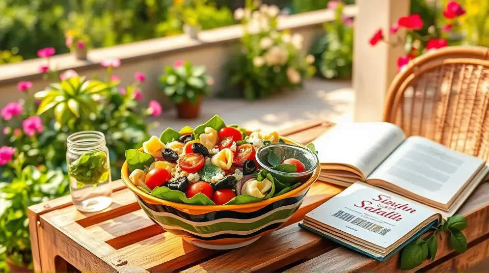 Spinach Tortellini Salad