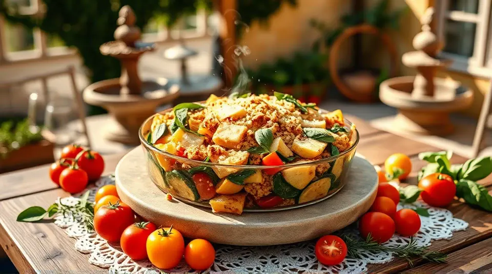 Healthy Summer Squash Casserole