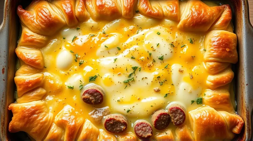 Savory Egg and Sausage Casserole 🍳🥓