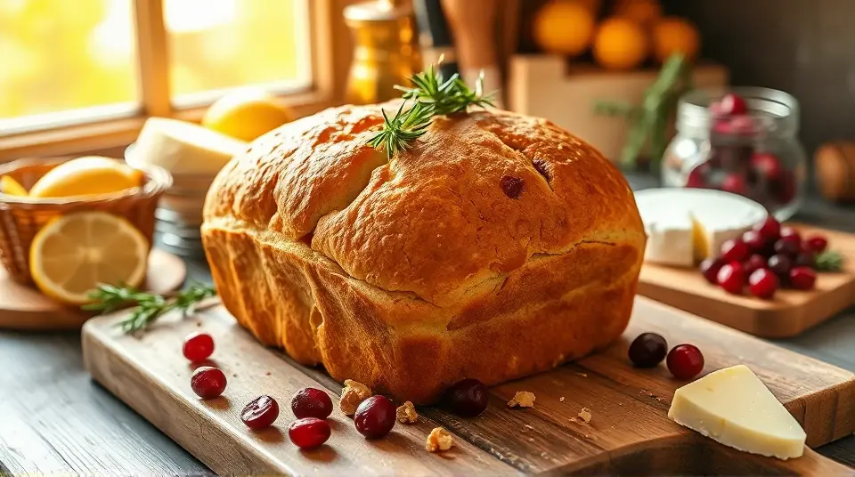 Cranberry Nut Bread 🍞🍊