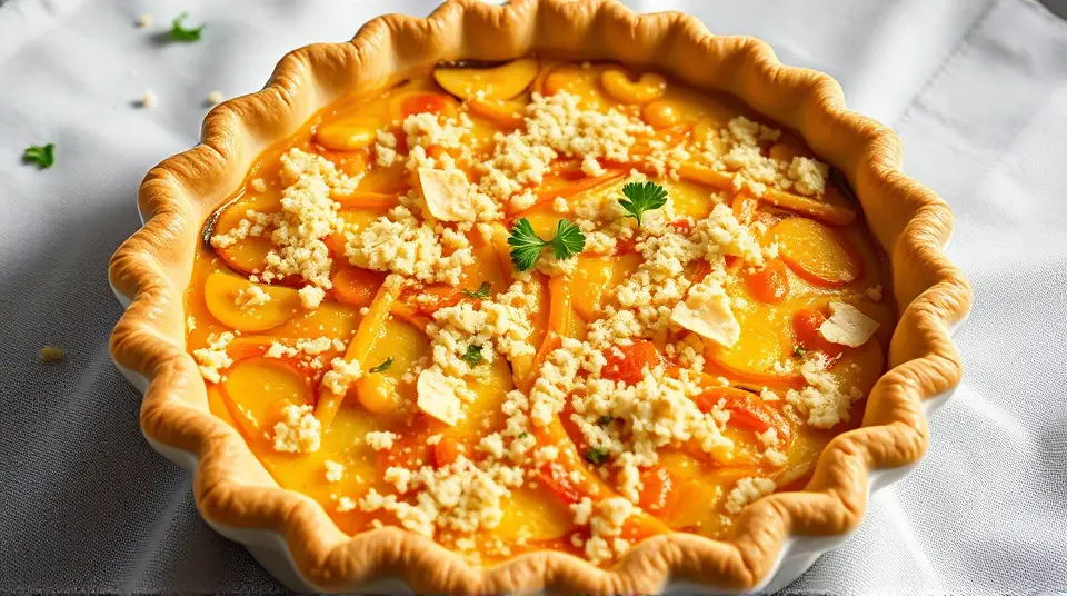 Sweet Corn Zucchini Pie