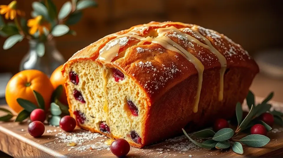 Cranberry Orange Sweet Bread