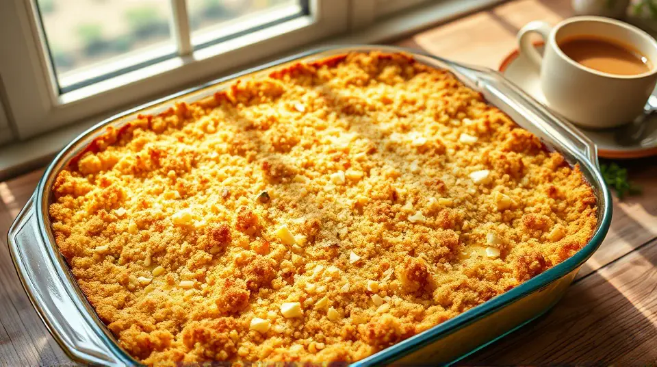 Cheesy Zucchini Casserole