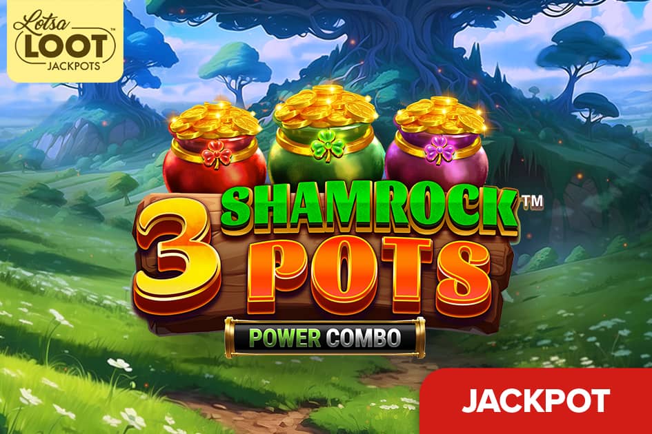 3 Shamrock Pots: Power Combo Lotsaloot Cover Image