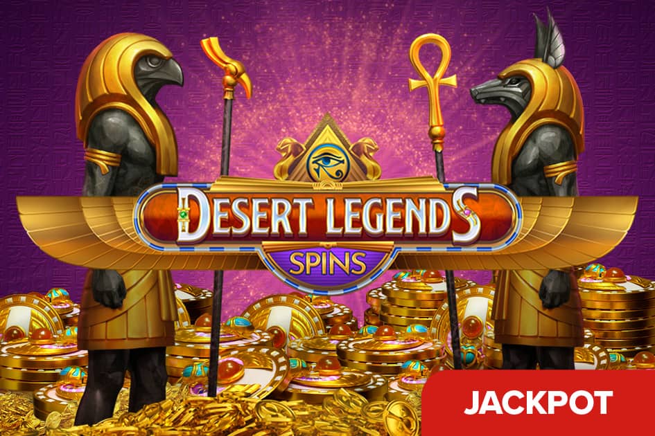 Desert Legends Spins Cover Image