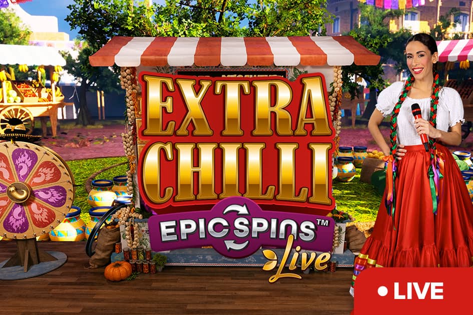 Extra Chilli Epic Spins Live Cover Image