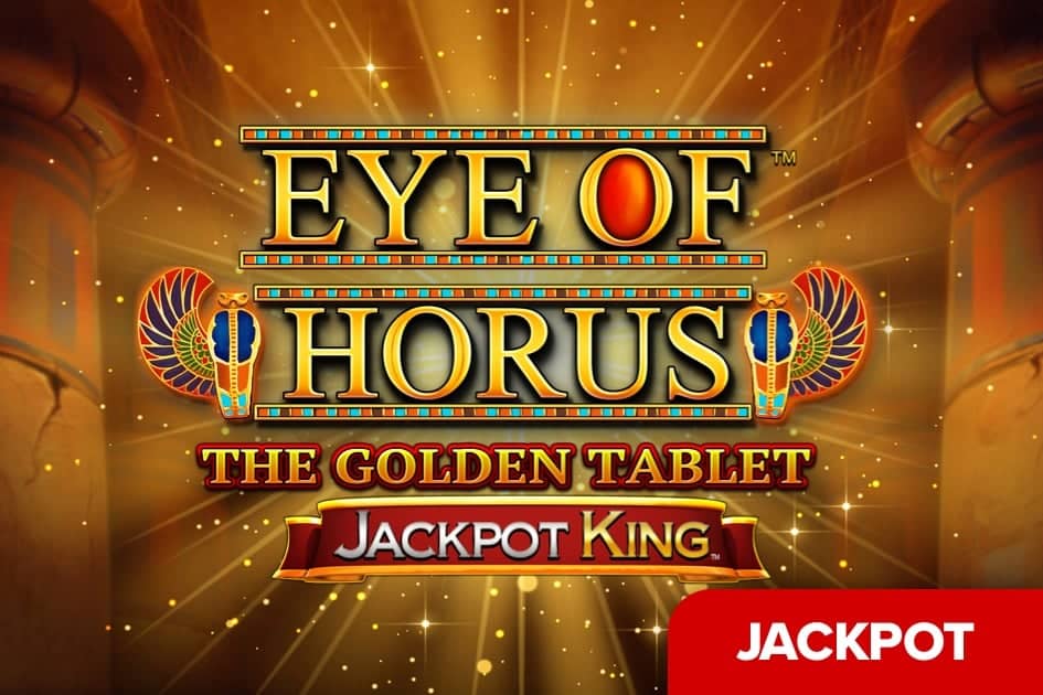 Eye of Horus - The Golden Tablet Jackpot King Cover Image