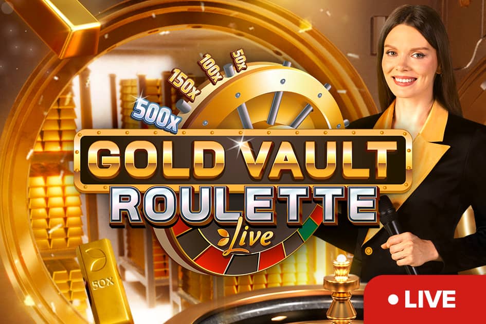 Gold Vault Roulette Live Cover Image