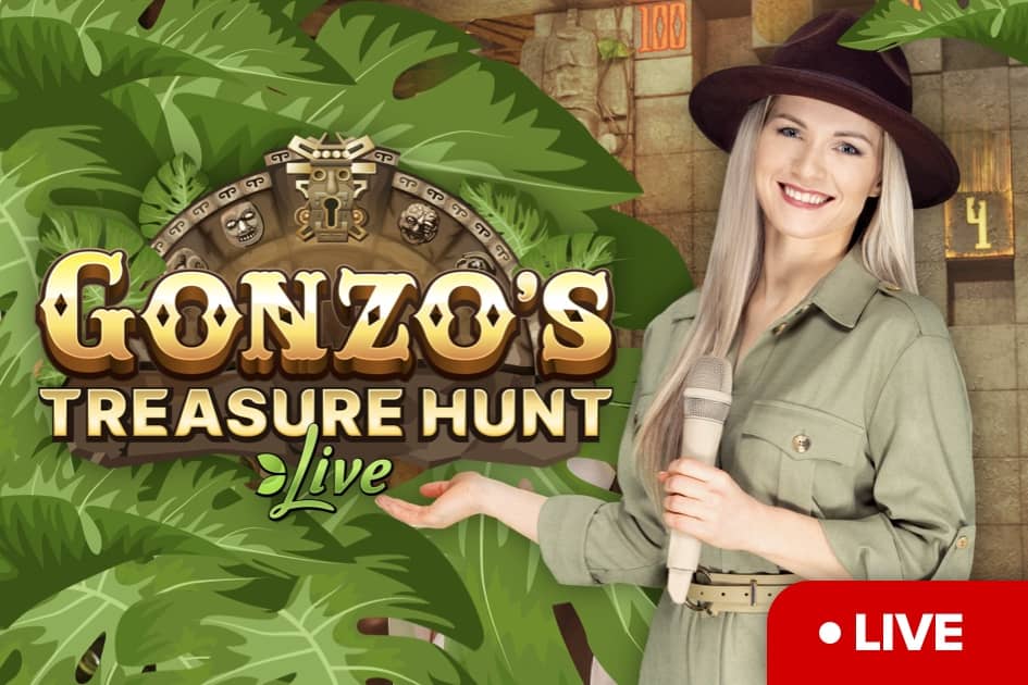 Gonzo's Treasure Hunt Live Cover Image