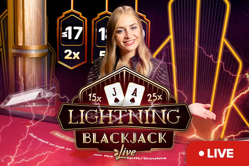 Lightning Blackjack Live Cover Image