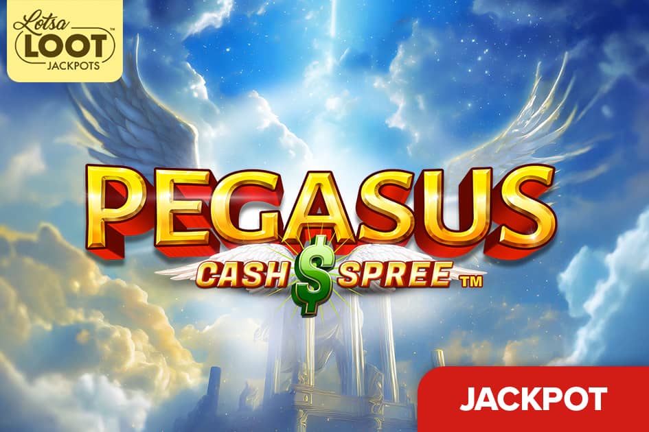 Pegasus Cash Spree Lotsaloot Cover Image