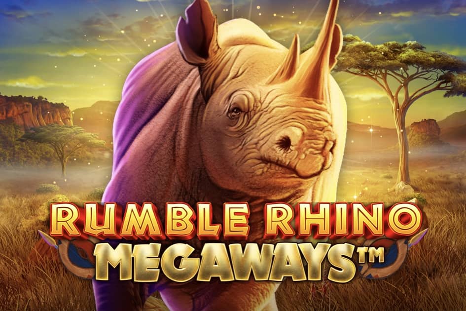 Rumble Rhino Megaways Cover Image