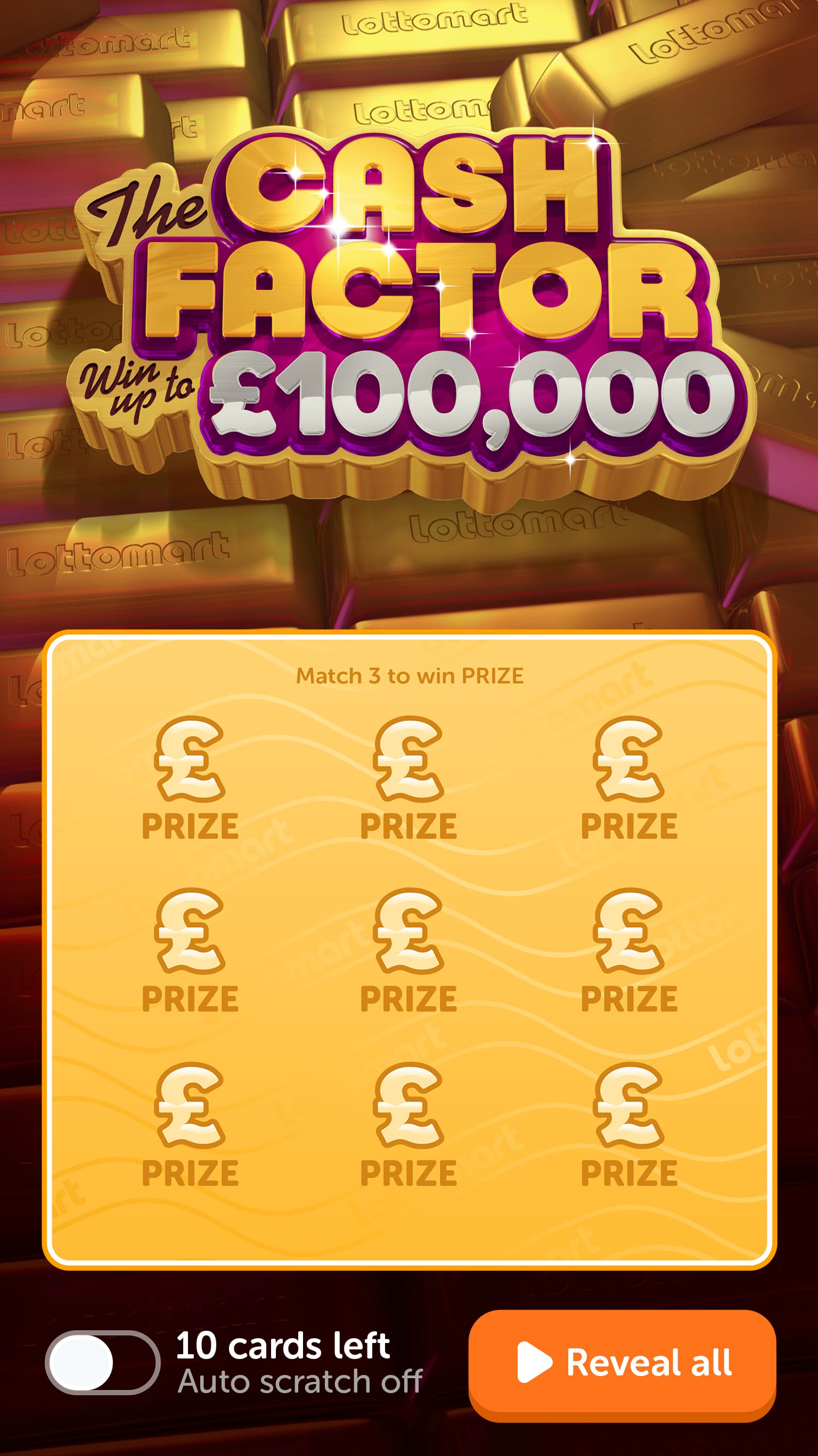 Cash Factor 100k Preview Image