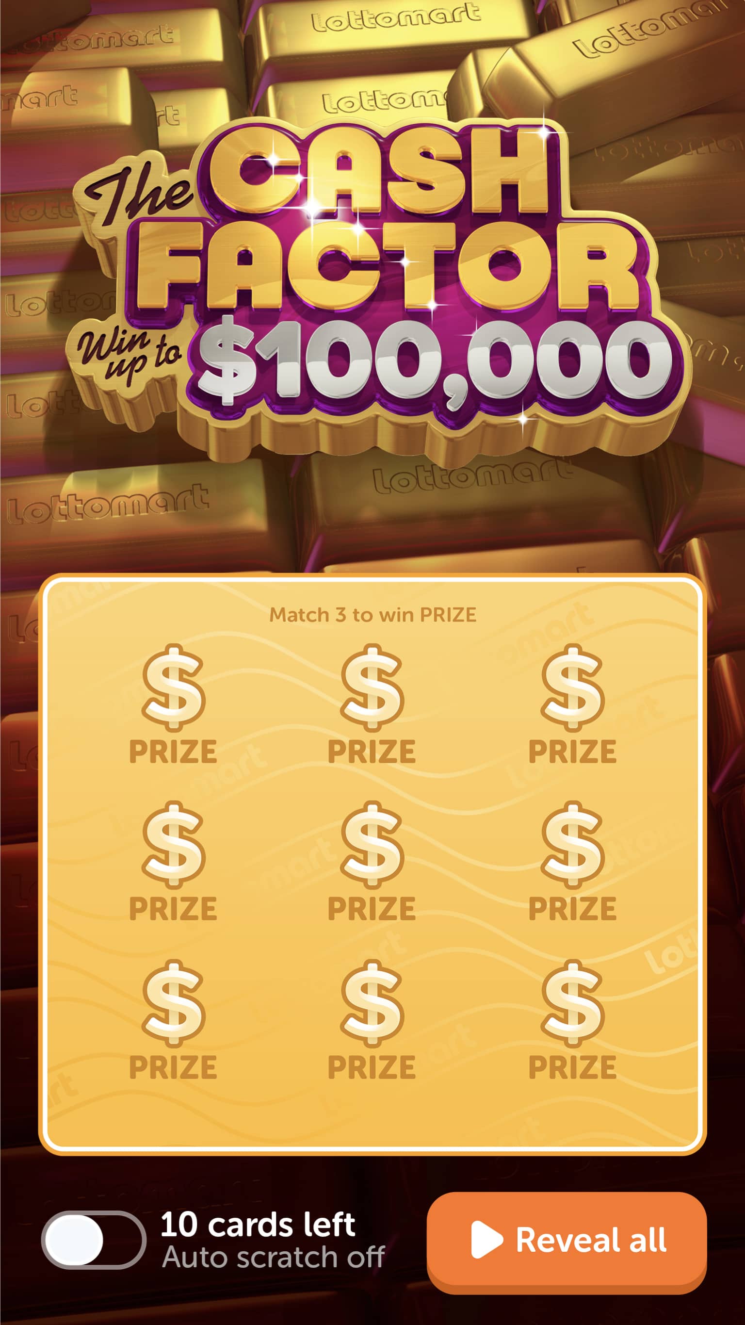 Cash Factor 100K Preview Image