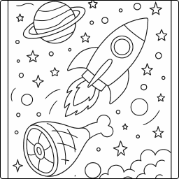 ham, outer space, rocket