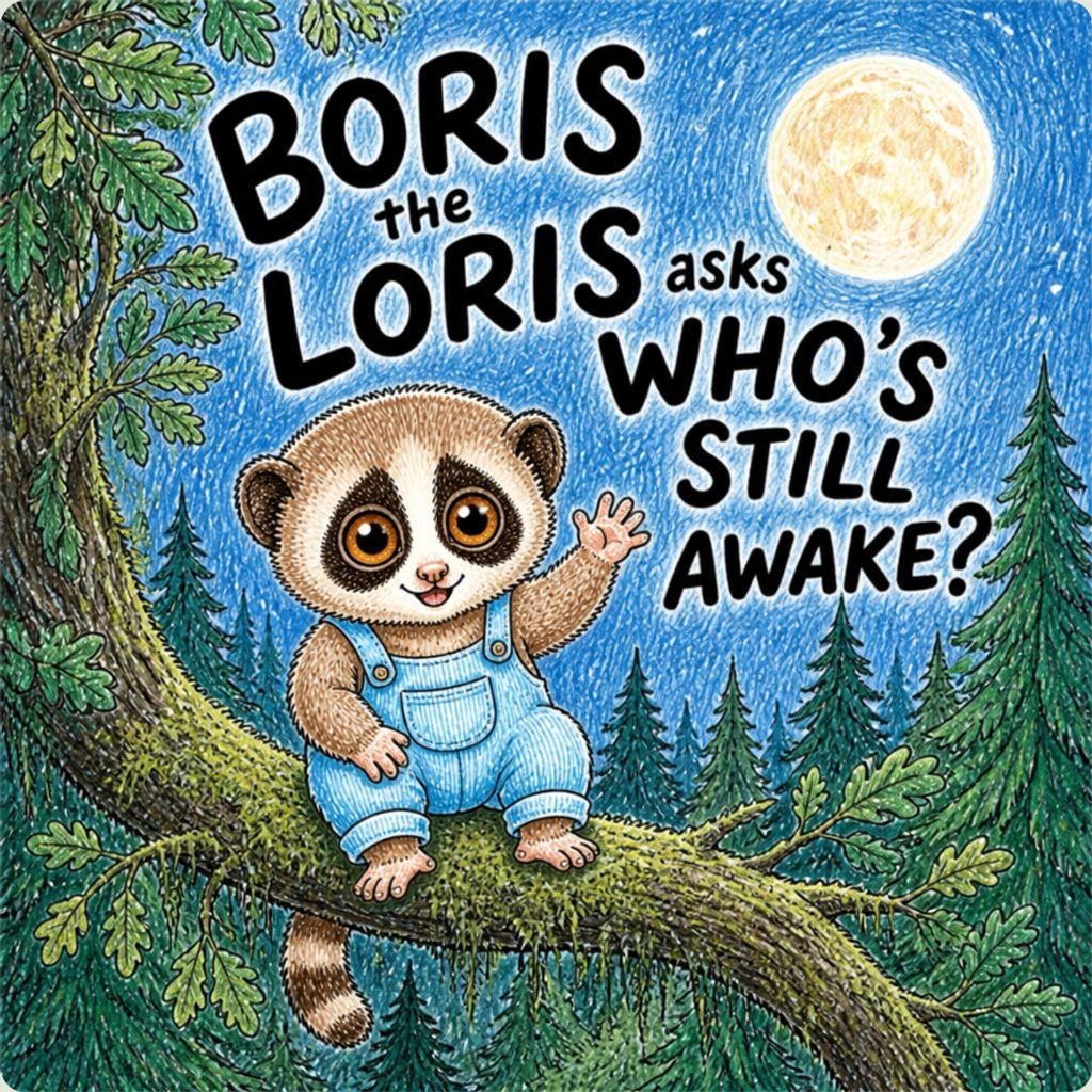Boris the Loris asks Who's Still Awake?
