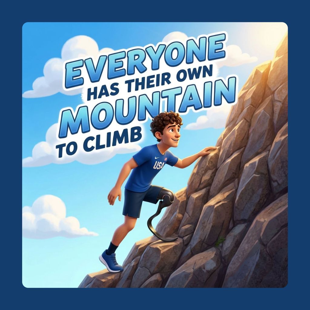 Everyone Has their own Mountain to Climb