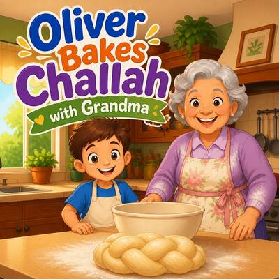 Oliver Bakes Challah with Grandma