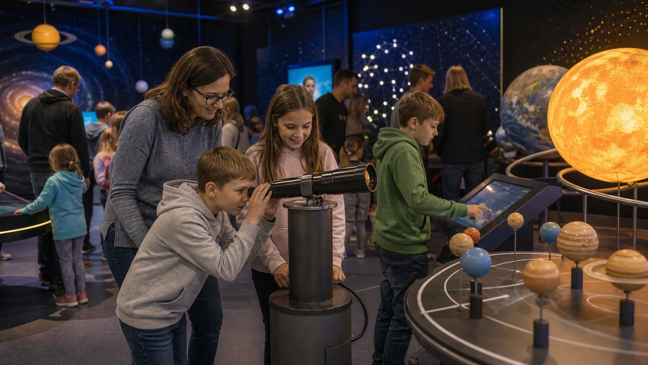 Kosmopark - interaktywna wystawa kosmosu dla całej rodziny