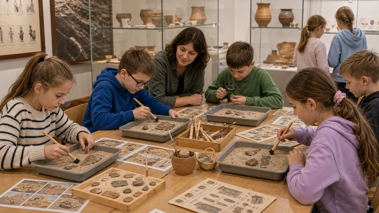 Kajko i Kokosz uczą archeologii - wystawa