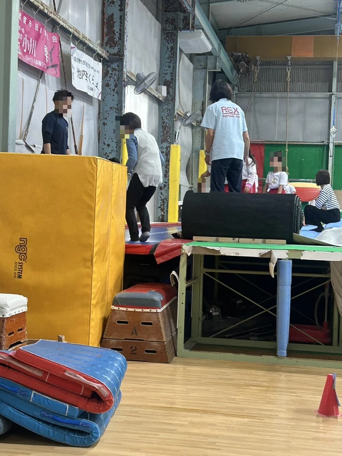 先生は優しいが、時には厳しく!