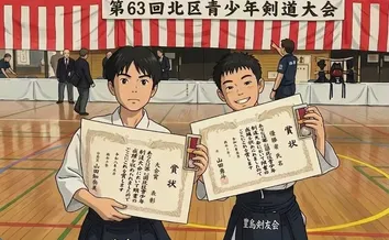 豊島剣友会　　東京都北区立豊川小学校　体育館のサムネイル画像 2