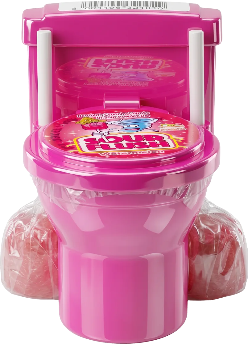 Sour Flush toilet candy