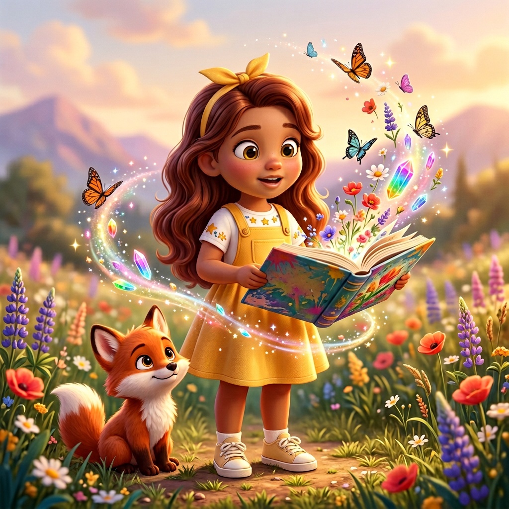 Maya and the Fortress of Paint — a Kidzstory adventure cover