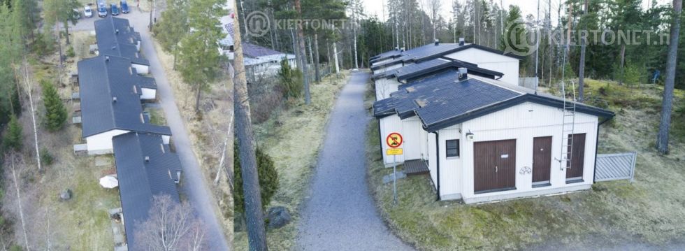 Rivitalokiinteistö Karkkilassa, osoitteessa Moukarintie 10 – 