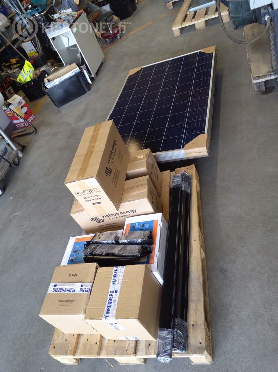 Victron energy aurinkosähköjärjestelmä