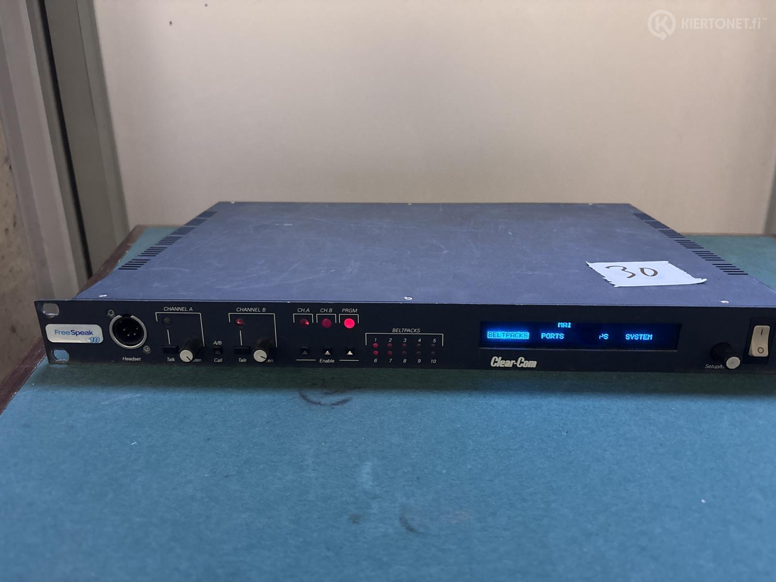 Mainframe Wireless Clearcom Freespeak 10 Per Cinture - Sistema Intercom Usato - Foto 5