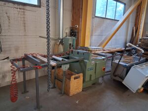 Poratappitehtaan tuotantolaitteistoa #3, Kaappasirkkeli