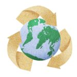 Kierrätys säästää maapalloa.