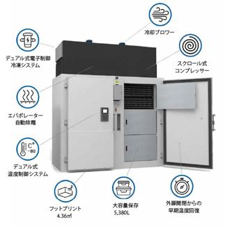 ディープフリーザー（縦型） Farrar Scientific 大容量超低温フリーザー ULCシリーズ