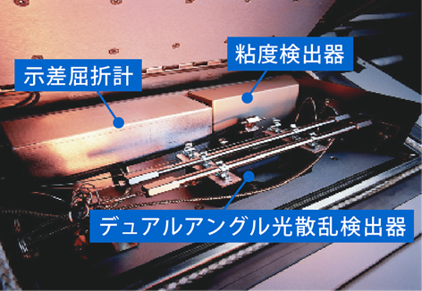 一体型カラムオーブン内部