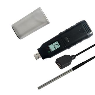 USB温度ロガー -200～+250℃ 超低温高温対応外部プローブ付き BS-LOG-SSNP-700EDのサブ画像①