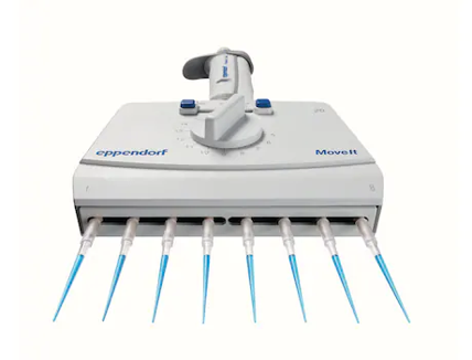 Eppendorf Research® plus Move It®, 8チャンネル, 4.5 mm Eppendorf Research® plus Move It®, 8チャンネル, 4.5 mm