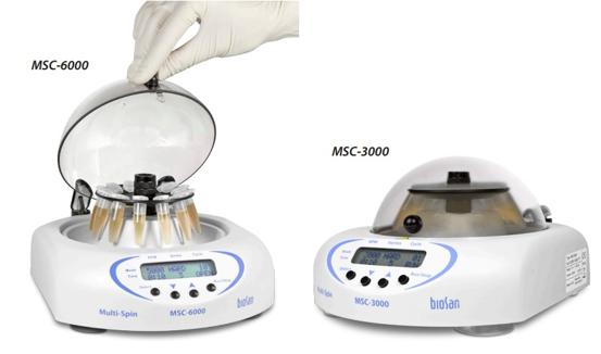 ミキサー BIOSAN LTD. Centrifuge/Vortex Multi-Spin, Biosan White, 100-250VAC, 12VDC, MSC-3000