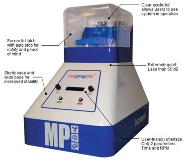 ホモジナイザー/ソニケーター/超音波破砕 エムピーバイオジャパン FastPrep-96 Instrument