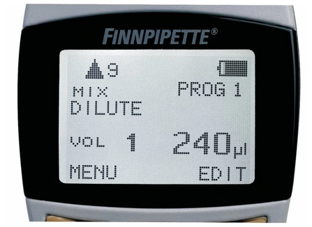 電動シングルピペット サーモフィッシャーサイエンティフィック Finnpipette Novus 電動シングルチャンネルピペット10-100μL