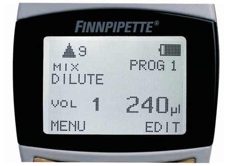 電動シングルピペット サーモフィッシャーサイエンティフィック Finnpipette Novus 電動シングルチャンネルピペット1-10μL