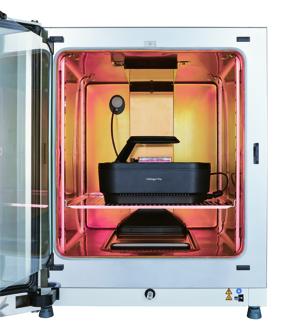 Thermo Fisher Scientific社フォーマステリサイクルCO2インキュベーターi250設置例 ※銅チャンバーの場合は棚板の補強が必要です。